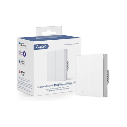 Aqara Smart Wall Switch H1 EU (No Neutral) - Aqara Hub Required