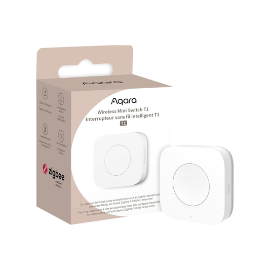 Aqara Wireless Mini Switch T1 - Aqara Hub Required