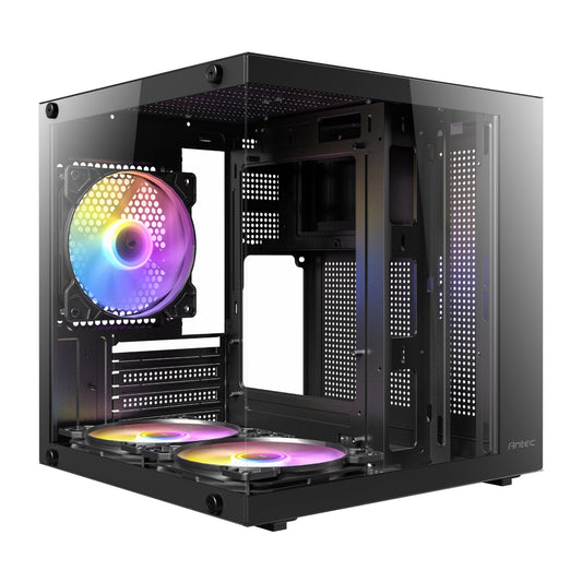 Antec VCX10M RGB Micro-ATX | ITX ARGB Mini -Tower Gaming Chassis