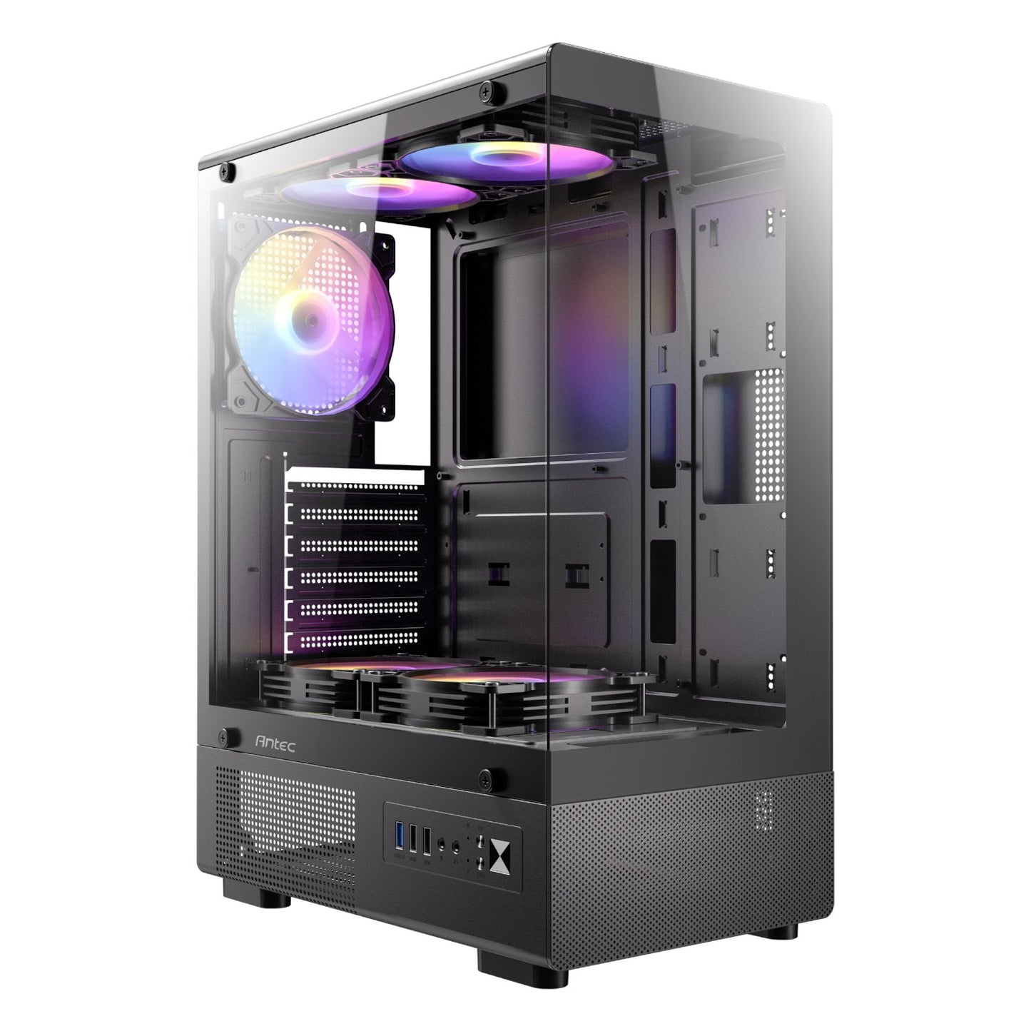 Antec VCX200 RGB Elite ATX Mid-Tower Gaming Chassis
