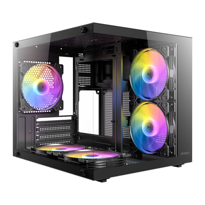 Antec VCX20M RGB Elite Micro-ATX | ITX Mini-Tower Gaming Chassis