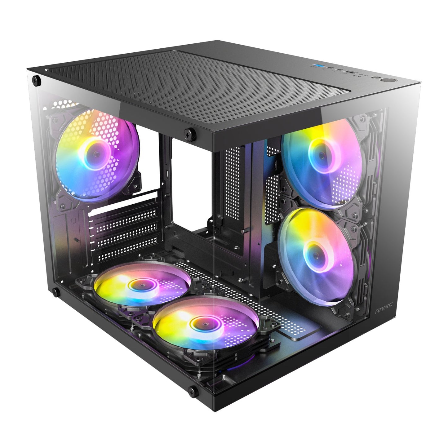 Antec VCX20M RGB Elite Micro-ATX | ITX Mini-Tower Gaming Chassis