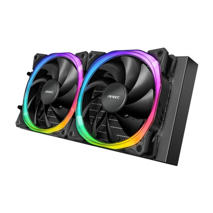 Antec Vortex 240 ARGB CPU Liquid Cooler - Black
