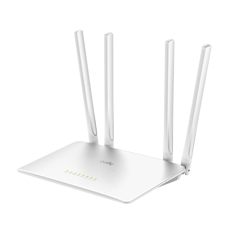 Cudy Dual Band WiFi 5 1200Mbps 5dBi Fast Ethernet Router | WR1200