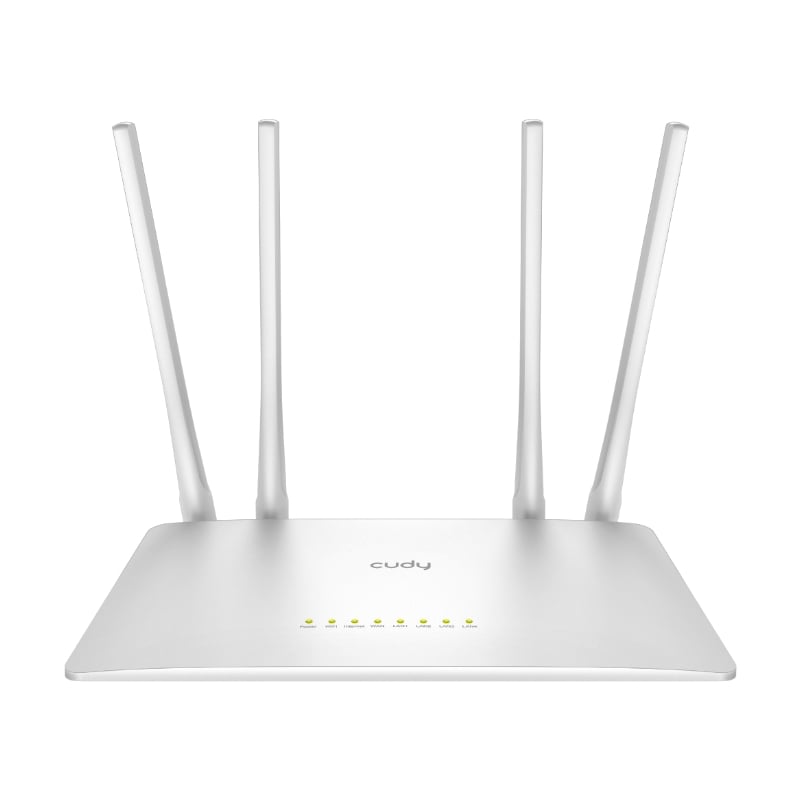 Cudy Dual Band WiFi 5 1200Mbps 5dBi Fast Ethernet Router | WR1200