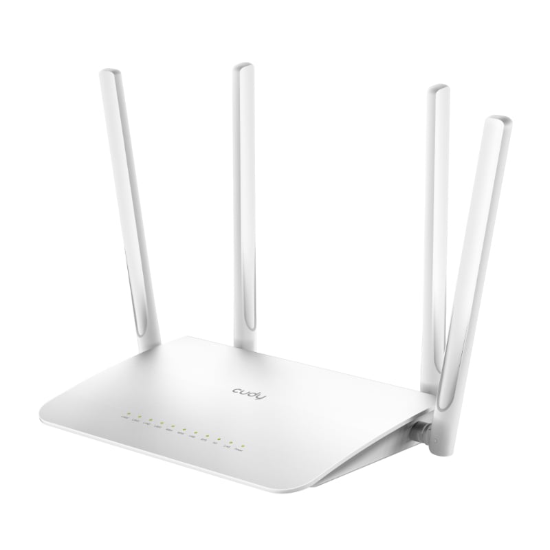 Cudy Dual Band WiFi 5 1200Mbps 5dBi Gigabit Mesh Router | WR1300
