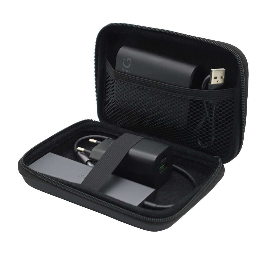 Winx Go Rugged Hardshell Protective Carry Case – Black