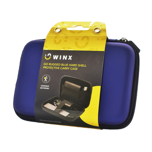 Winx Go Rugged Hardshell Protective Carry Case – Blue
