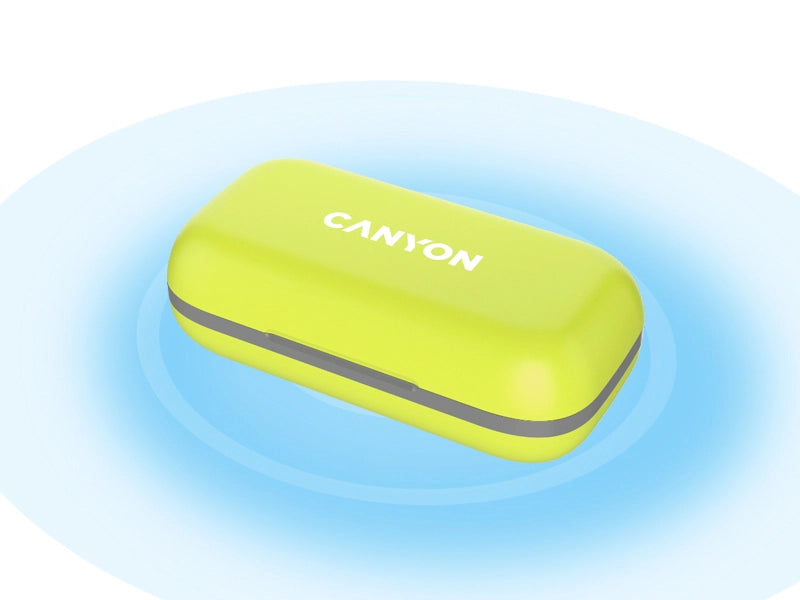 Canyon OnRun 11 TWS-11 Sport True Wireless Earbuds - Green