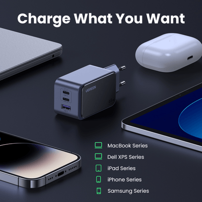 UGREEN Nexode 65W 3-Port Charger