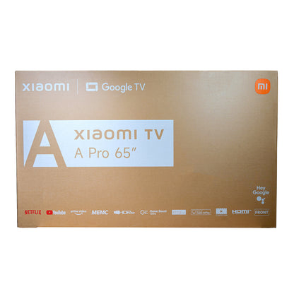 Xiaomi A Pro 65″ QLED 4K Smart TV (HDR10+, Google TV, Dolby Audio, 60Hz)
