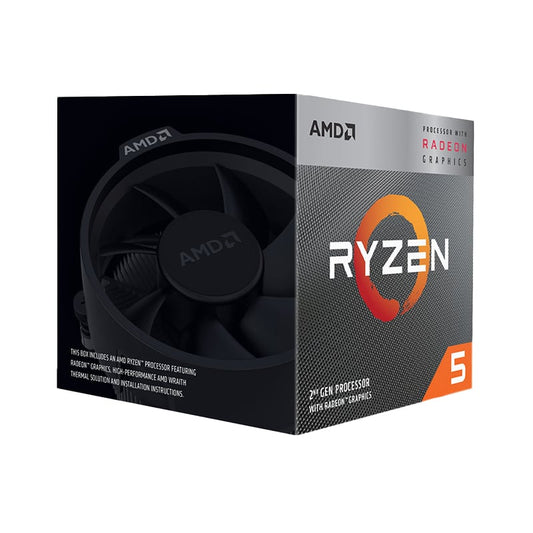 AMD RYZEN 5 3400G 3.7GHz 4-Core AM4 CPU