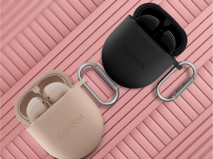 Canyon TWS-6 True Wireless Earbuds - Black