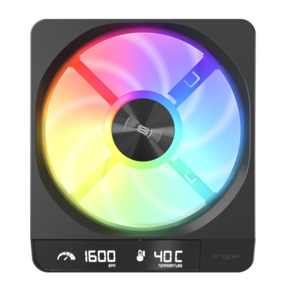 FSP ZENFAN 120mm ARGB PWM Smart Fan – Black
