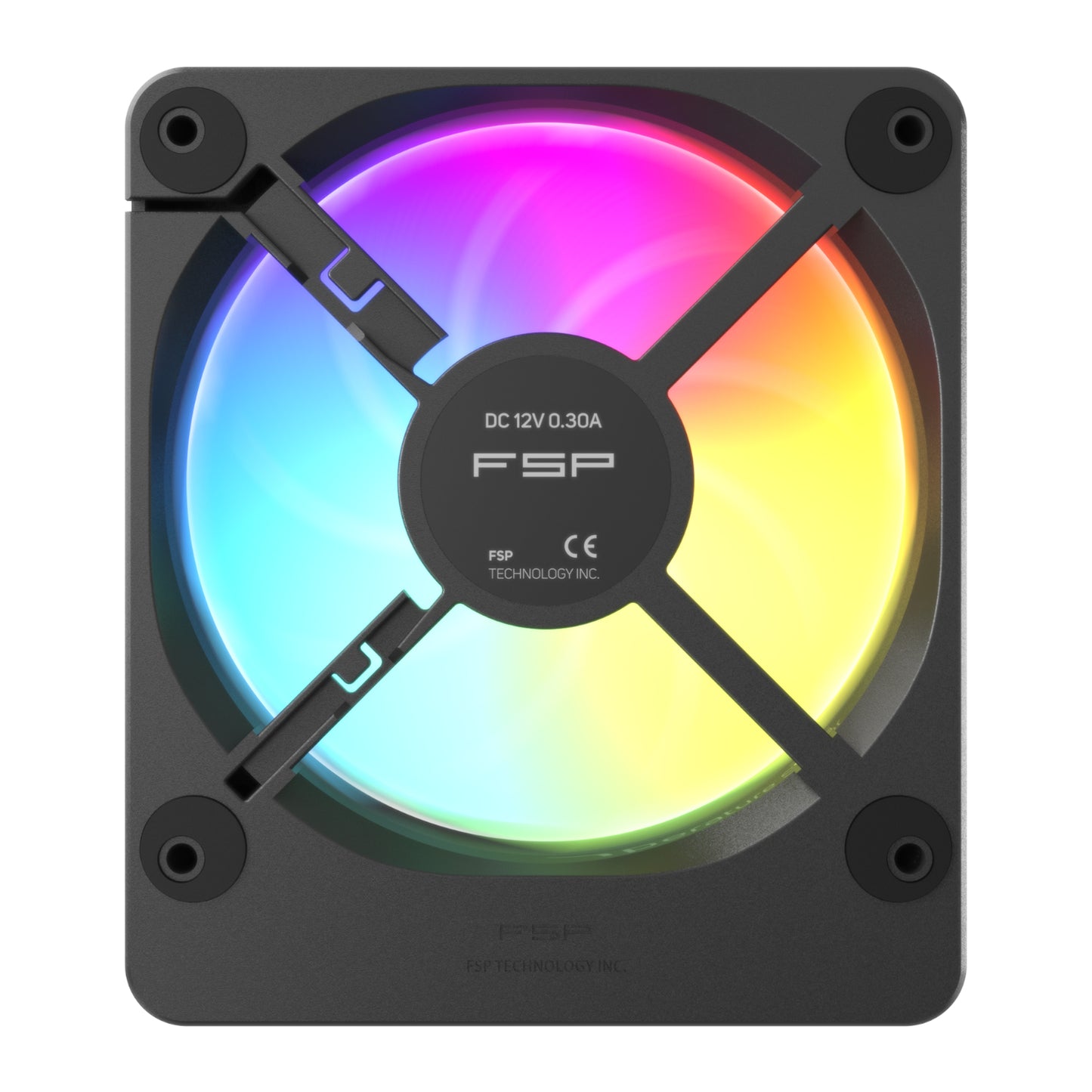 FSP ZENFAN 120mm ARGB PWM Smart Fan – Black