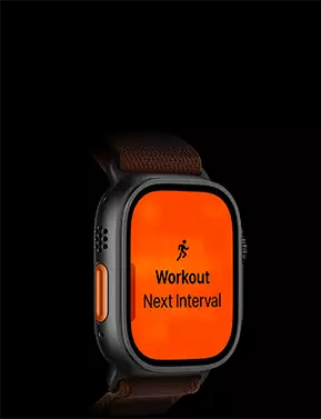 Apple Watch Ultra 4 GPS + Cellular 49mm - Natural Titanium with Translucent Gray Ocean Band