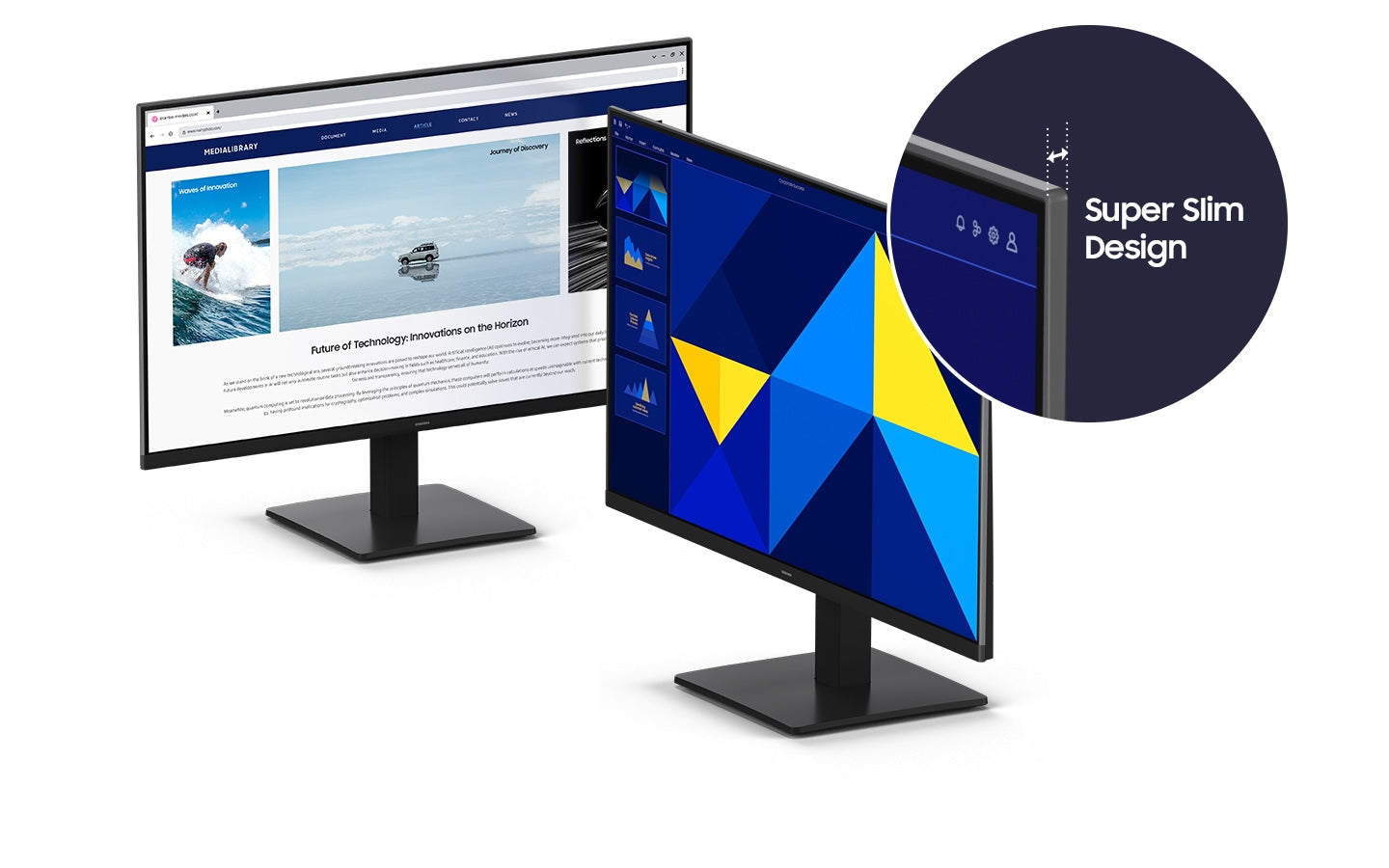 Samsung 22" Essential Monitor S3 S30GD - 100Hz, Full HD