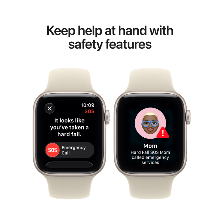 Apple Watch SE 3 GPS 40mm - Starlight with Sand Sport Band S/M