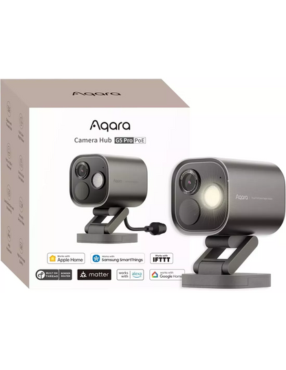 Aqara Camera Hub G5 Pro - Grey, Wired - Aqara Hub Not Required