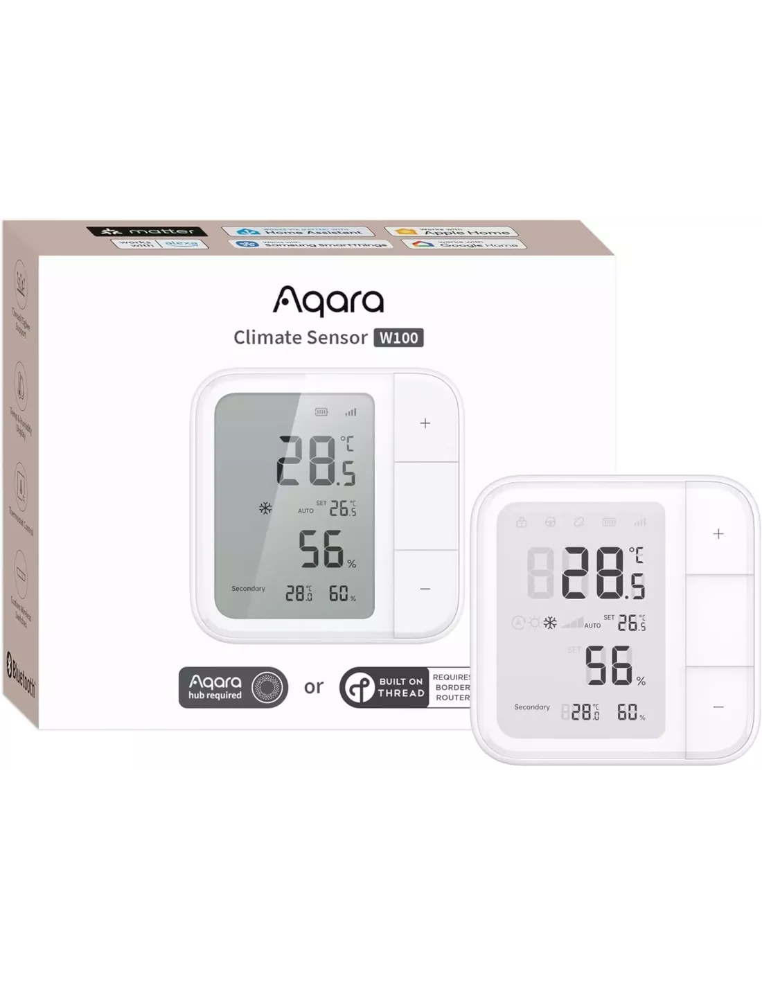 Aqara Climate Sensor W100 - Aqara Hub Not Required