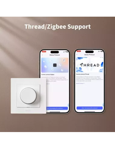 Aqara Dimmer Switch H2 EU - White - Aqara Hub Not Required