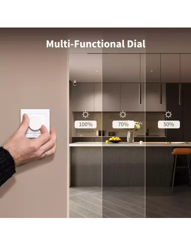 Aqara Dimmer Switch H2 EU - White - Aqara Hub Not Required