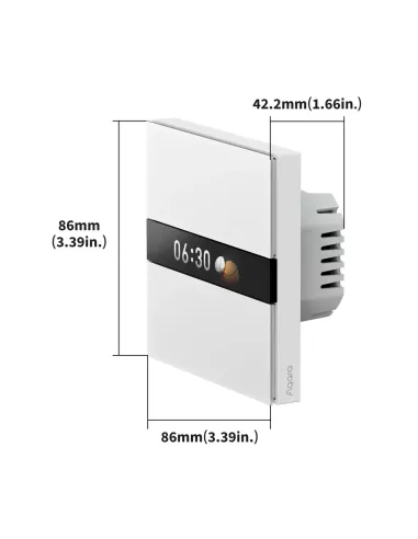 Aqara Display Switch V1 - Aqara Hub Required