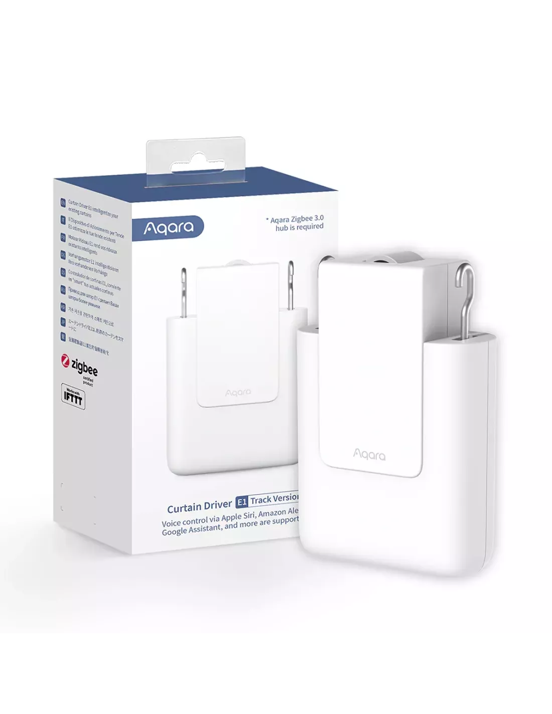 Aqara E1 Smart Curtain Driver - Track Version - Aqara Hub Required