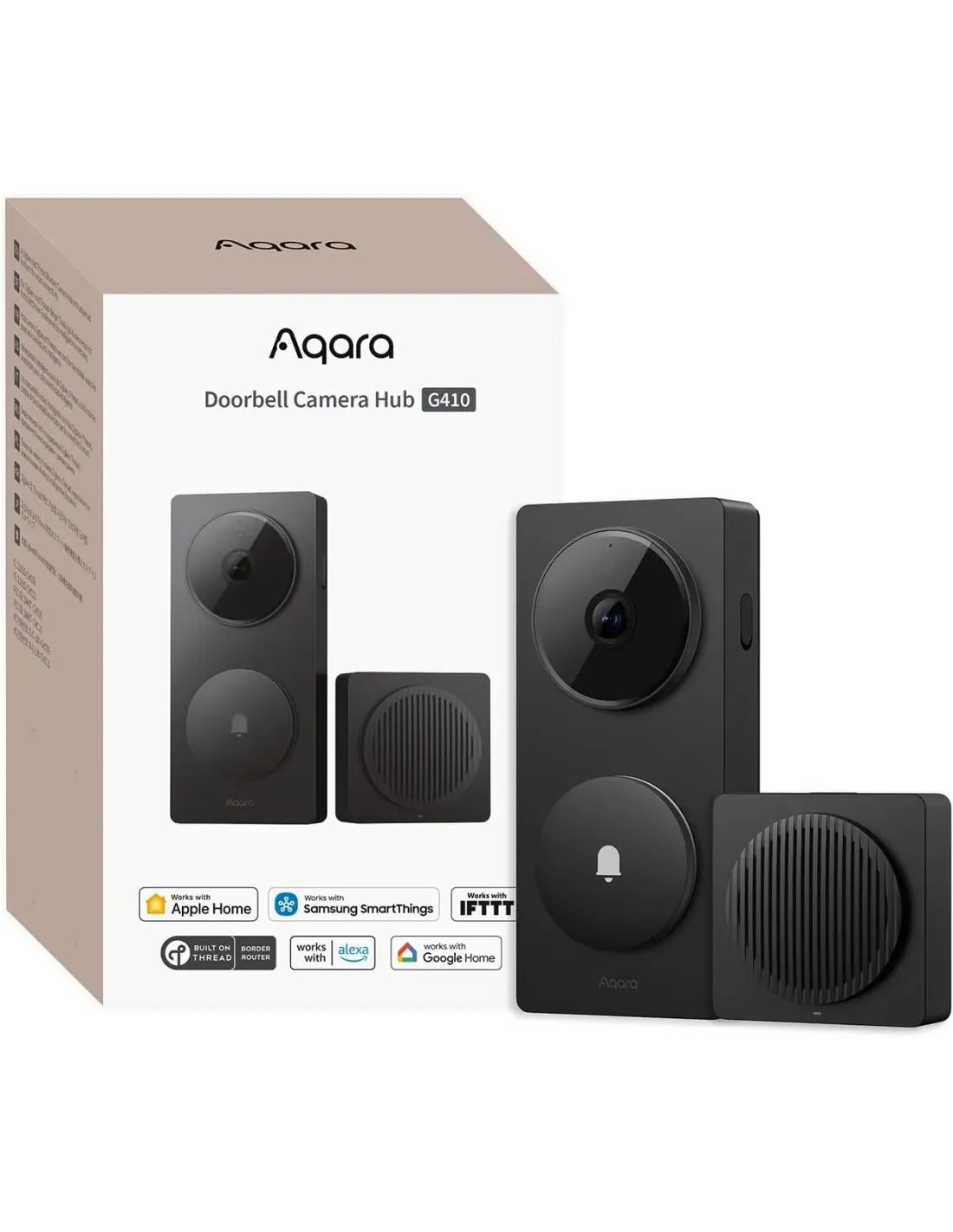 Aqara Smart Doorbell Camera G410 - Aqara Hub Not Required