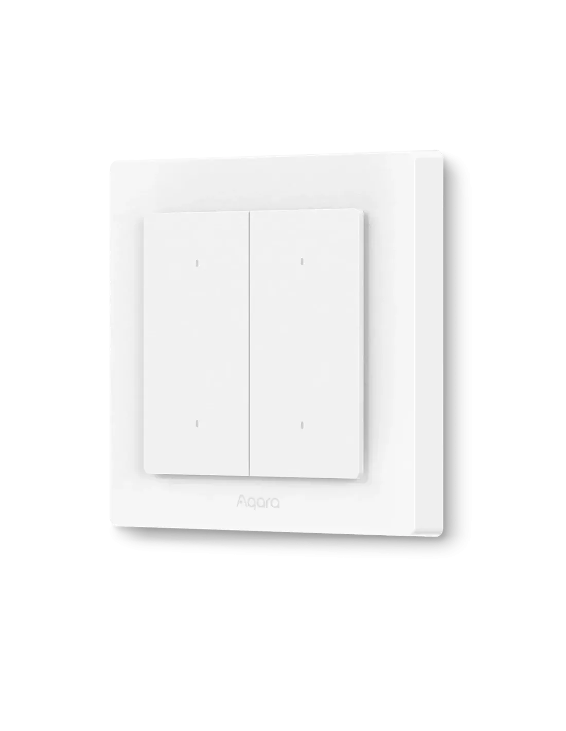 Aqara Light Switch H2 EU - 4 Buttons, 2 Channel - Aqara Hub Required