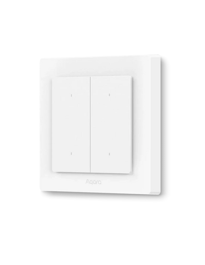 Aqara Light Switch H2 EU - 4 Buttons, 2 Channel - Aqara Hub Required
