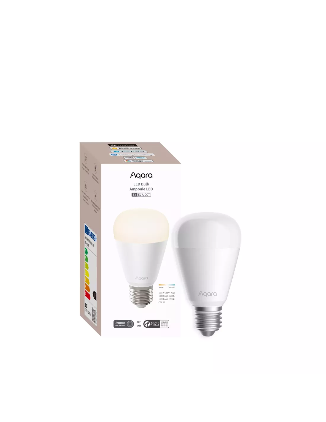 Aqara LED Bulb T2 - Aqara Hub Required