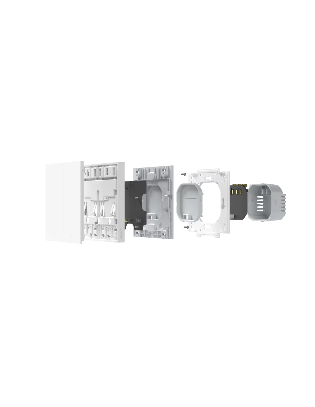 Aqara Smart Wall Switch H1 EU (with Neutral) - Aqara Hub Required