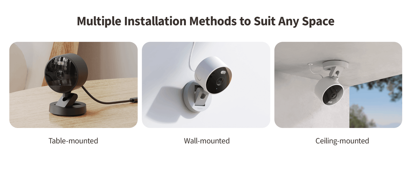 Aqara Security Camera G100 White - Aqara Hub Not Required