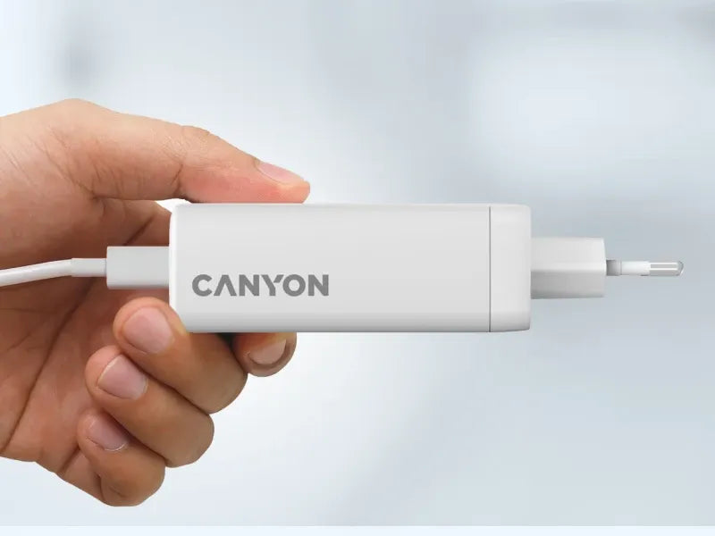 Canyon CU140ACC GaN 150W USB-C/USB-A Charger - White