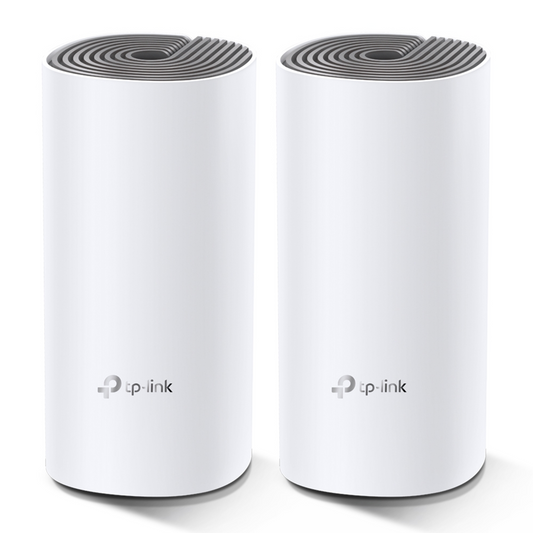TP-Link AC1200 Whole Home Mesh Wi-Fi System - Deco E4 (2 Pack)