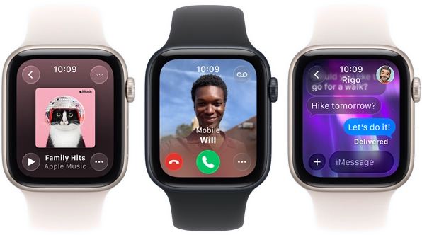 Apple Watch SE 3 GPS + Cellular 44mm - Midnight with Midnight Sport Band S/M