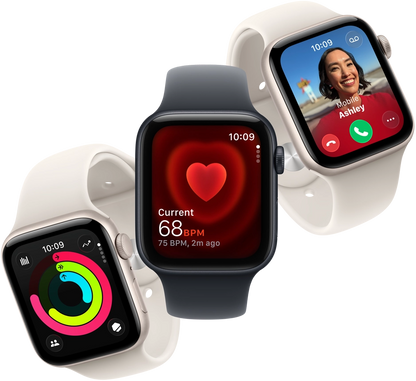 Apple Watch SE 3 GPS + Cellular 44mm - Midnight with Midnight Sport Band S/M