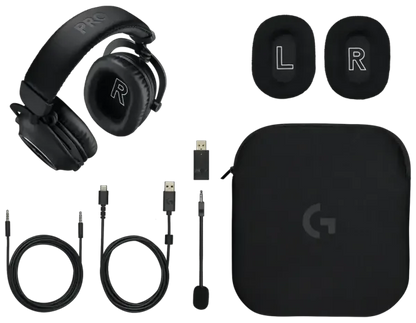 Logitech Pro X Wired Gaming Headset - Black