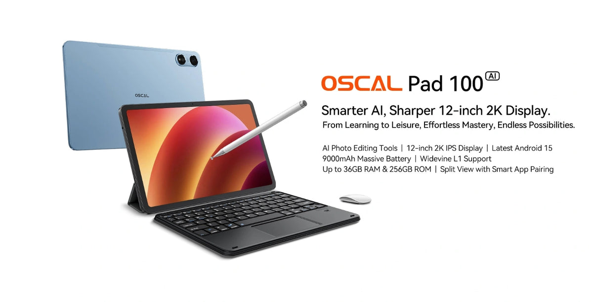 OSCAL Pad 100 LTE 8GB/256GB - Sky Blue