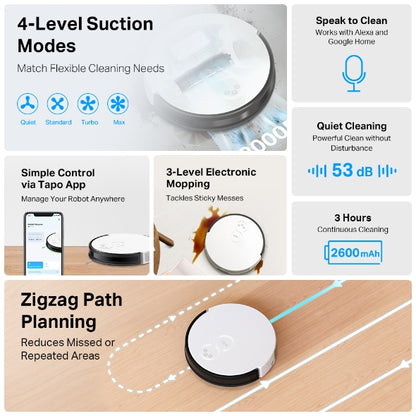 Tapo Robot Vacuum & Mop - Tapo RV10