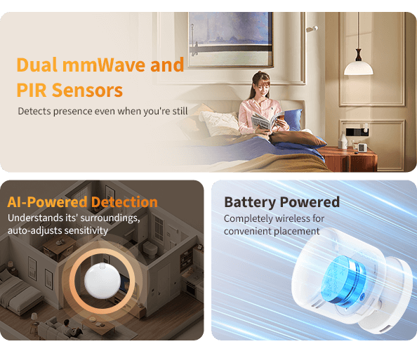 Aqara Presence Multi-Sensor FP300 - Aqara Hub Required