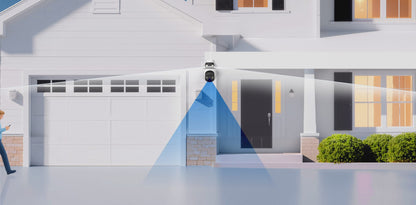Tapo Outdoor Dual Lens Pan/Tilt Security Camera - Tapo C545D