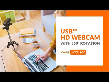 J5create USB HD Webcam with 360° Rotation - JVCU100