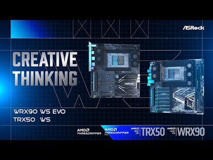 ASRock TRX50 WS AMD TR5 EATX Gaming Motherboard