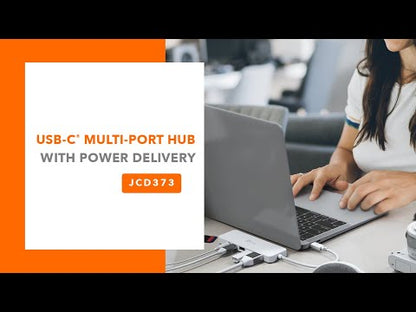J5create USB-C Multi-Port Hub with Power Delivery - JCD373
