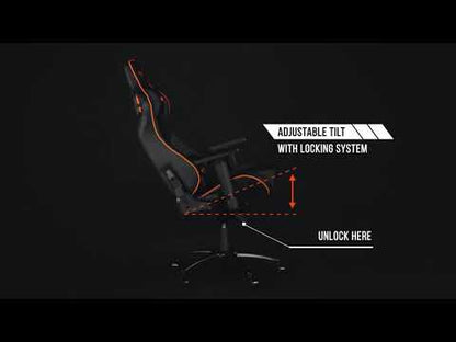 Canyon Corax GH-5 Gaming Chair - Black Orange