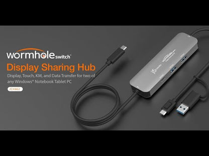 J5create Wormhole Switch Display Sharing Hub - JCH462