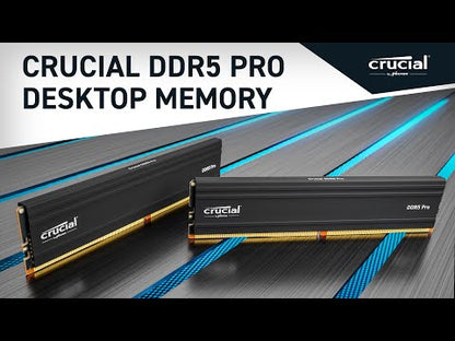 Crucial Pro DDR5 Desktop Memory - 32GB, 5600MHz