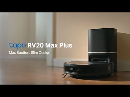 Tapo Navigation Robot Vacuum and Mop with Auto-Empty Dock - Tapo RV20 Max Plus